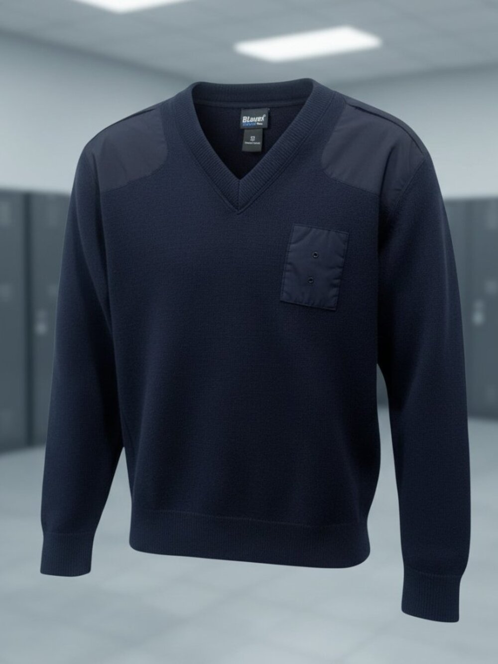 Blauer Tactical  V-Neck Pullover Navy Blue, S/M, Excellent Condition